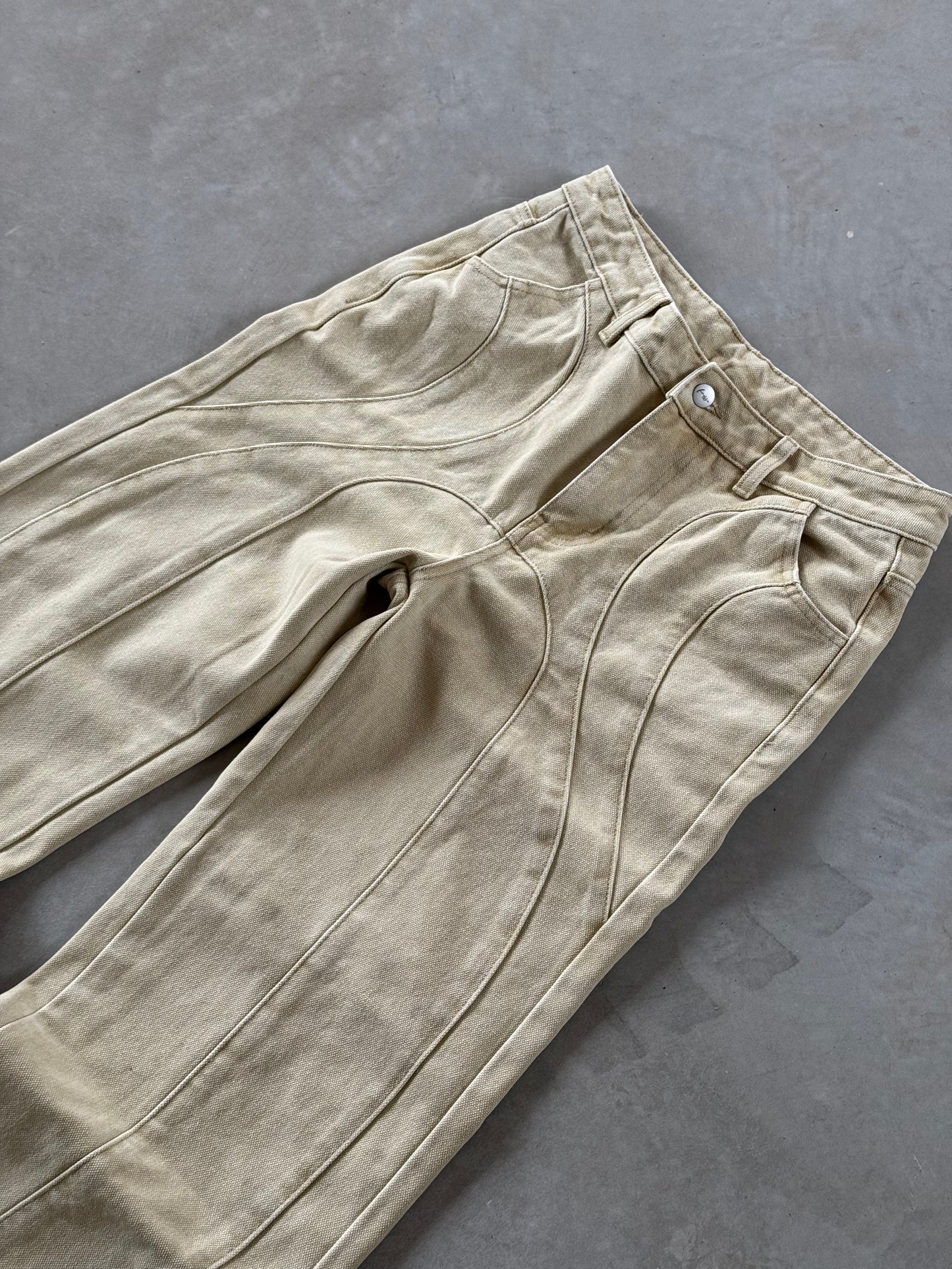 Finesse Cream Workpants