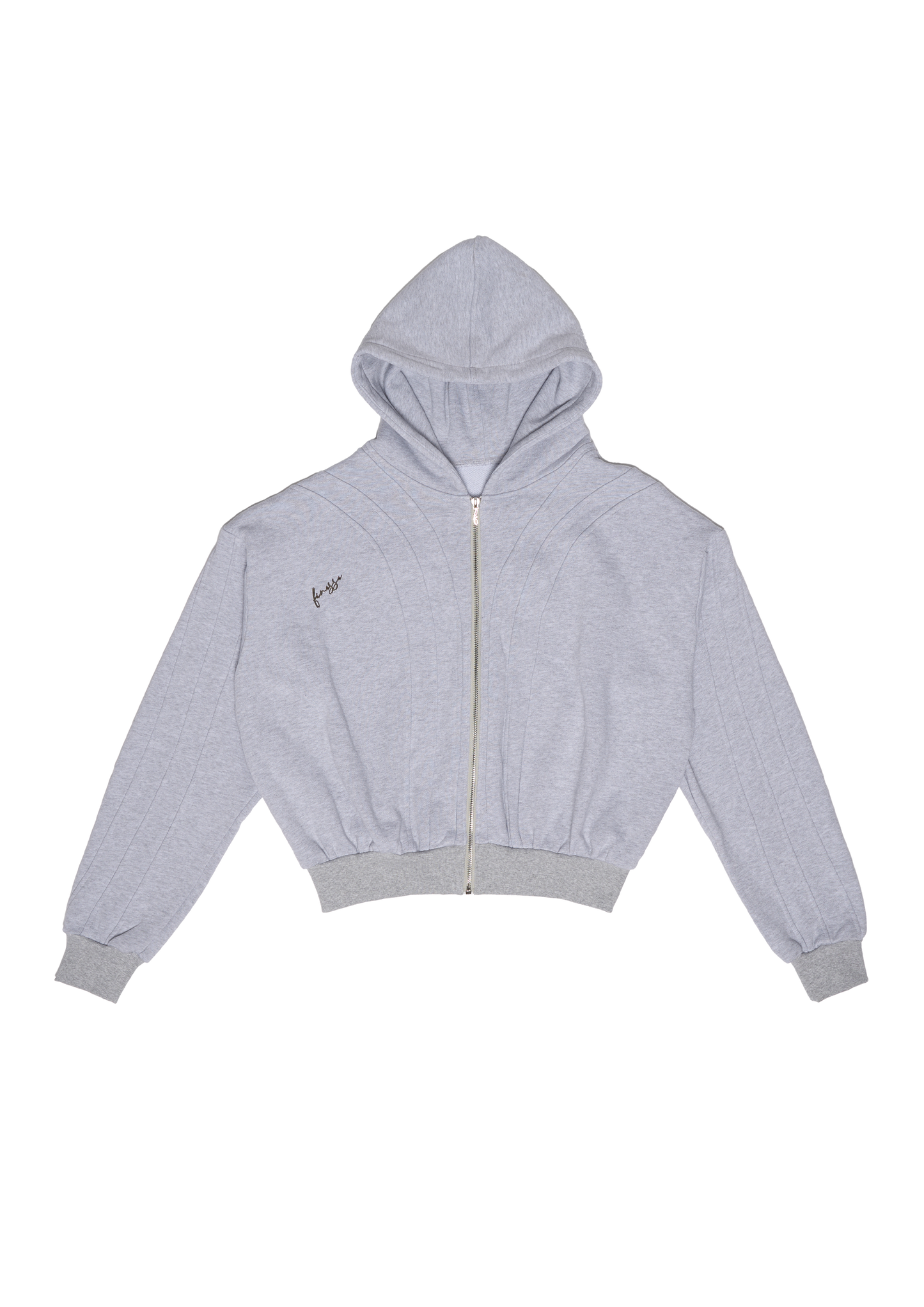 Comfy Grey Zip Hoodie