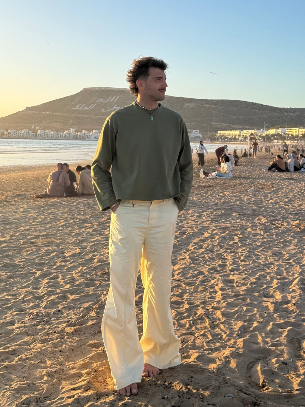 White Sand Pants
