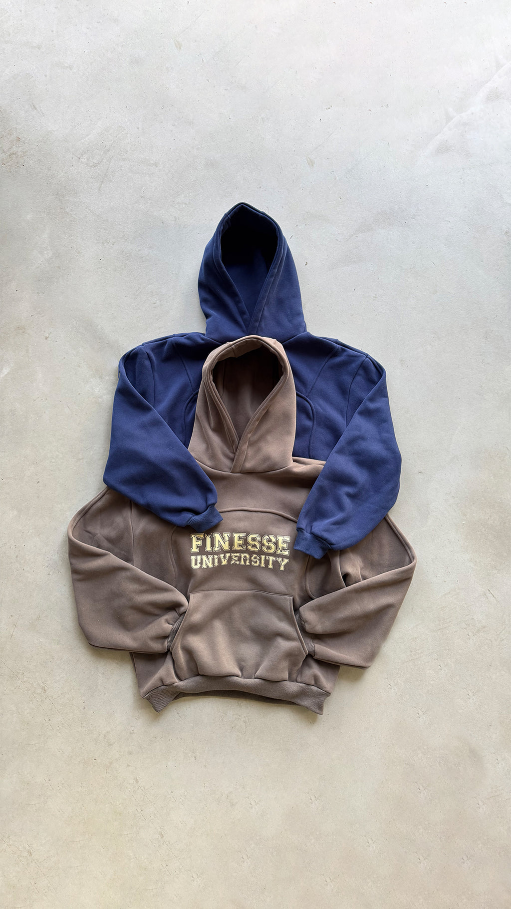 College Brown Hoodie