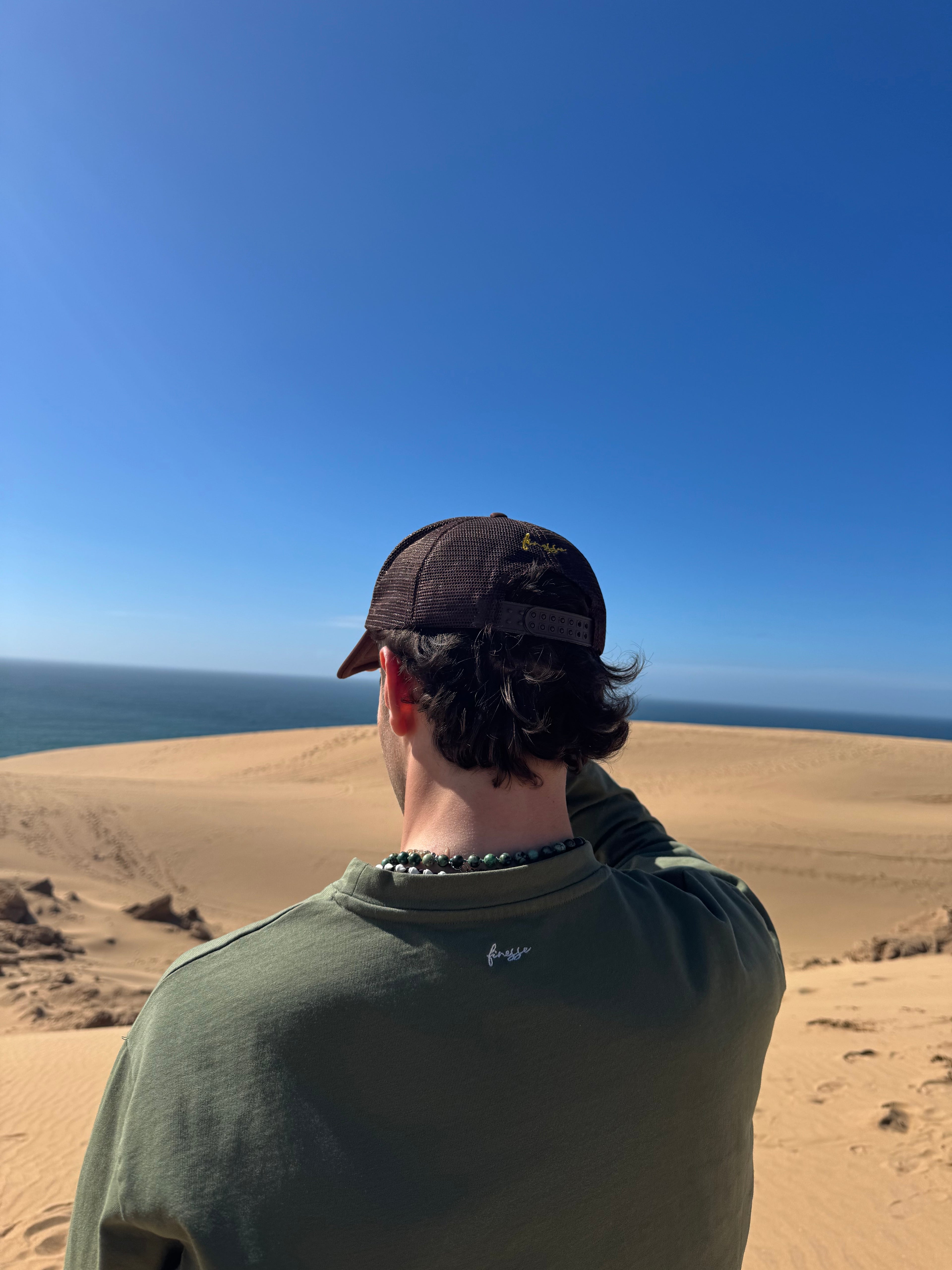 "Bad hair day" Brown Trucker Hat