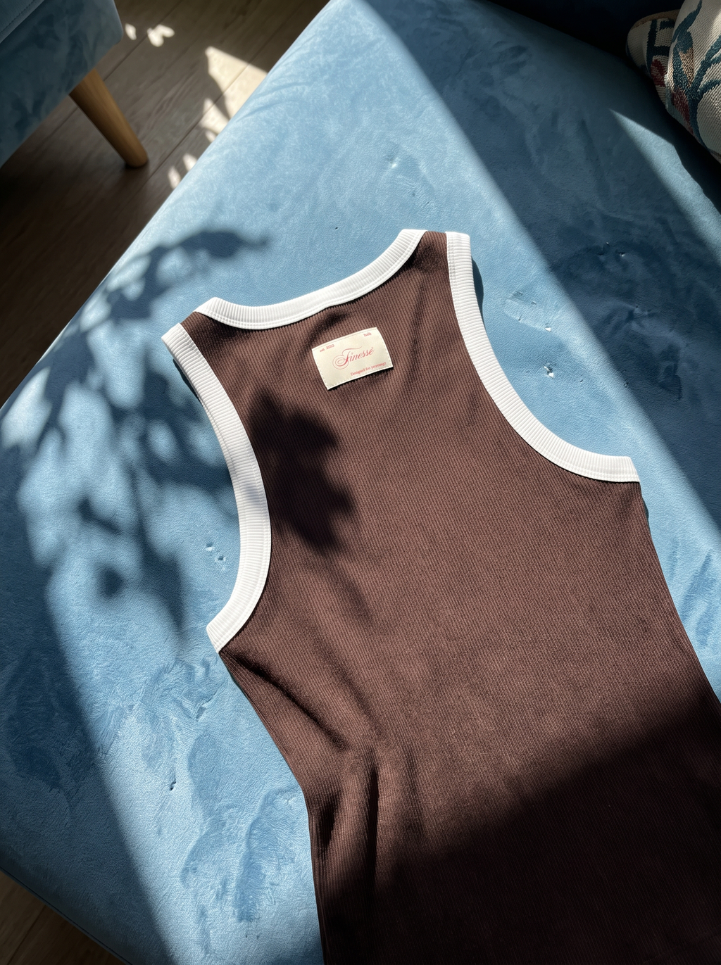 Athletic Brown Tank Top