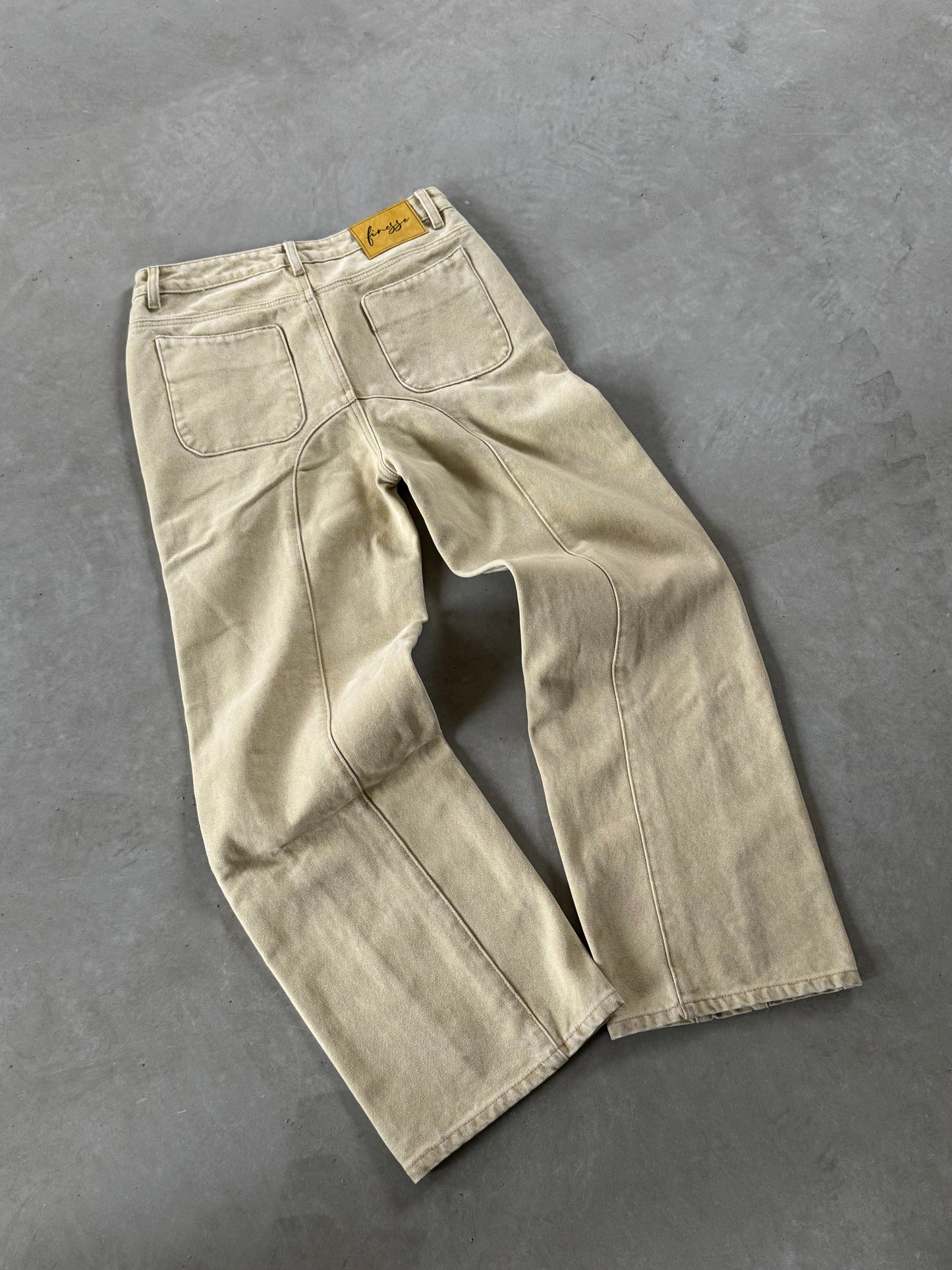 Finesse Cream Workpants