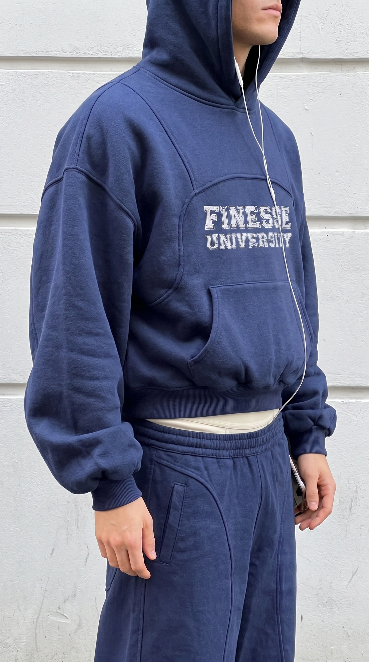 College Blue Hoodie