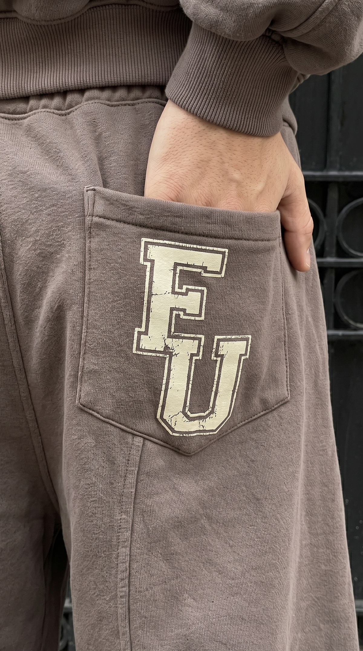 College Brown Sweatpants