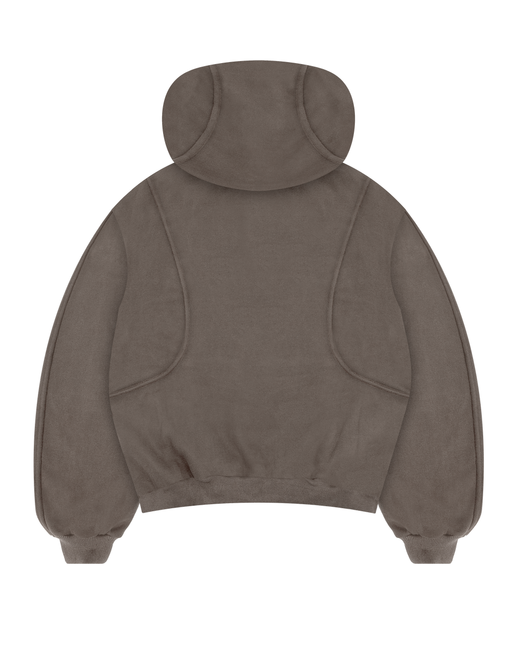 College Brown Hoodie