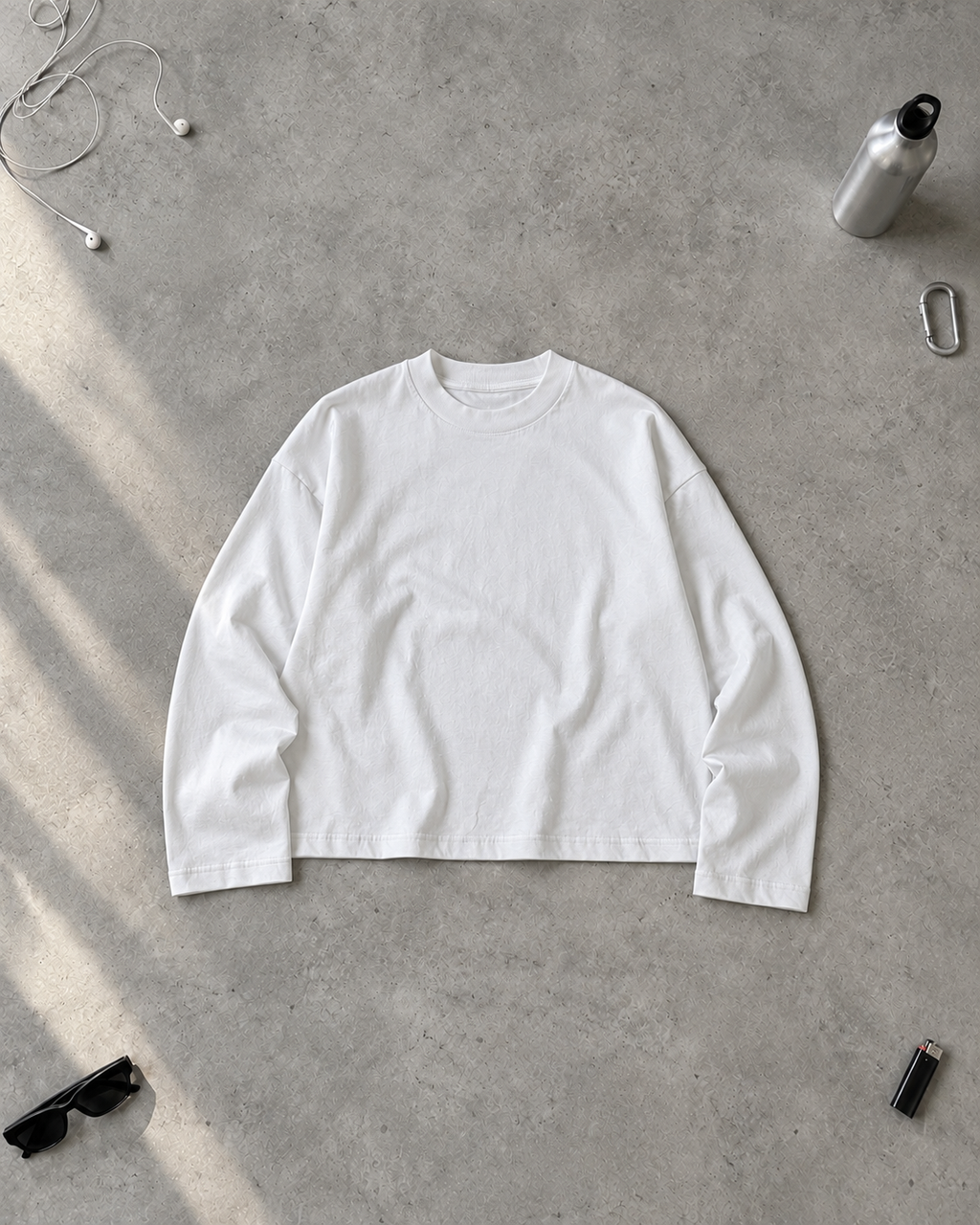 Pure White Longsleeve