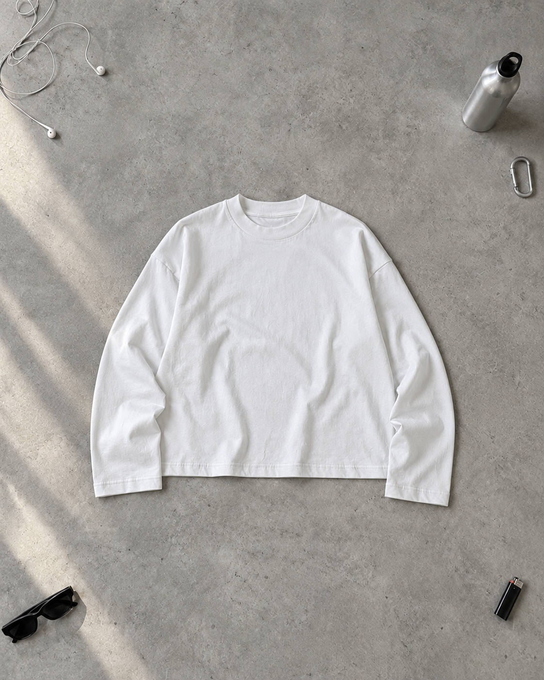 Pure White Longsleeve