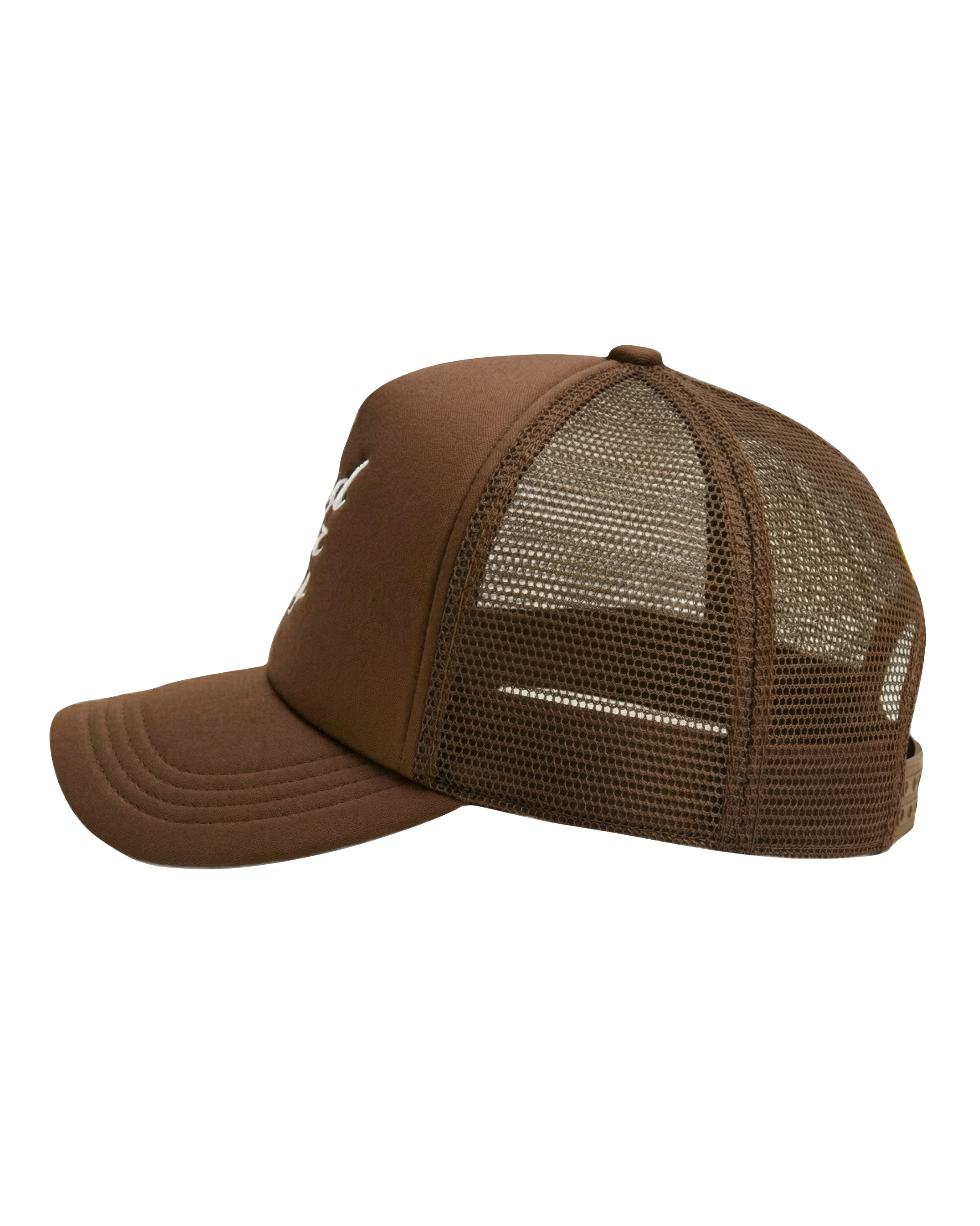 "Bad hair day" Brown Trucker Hat