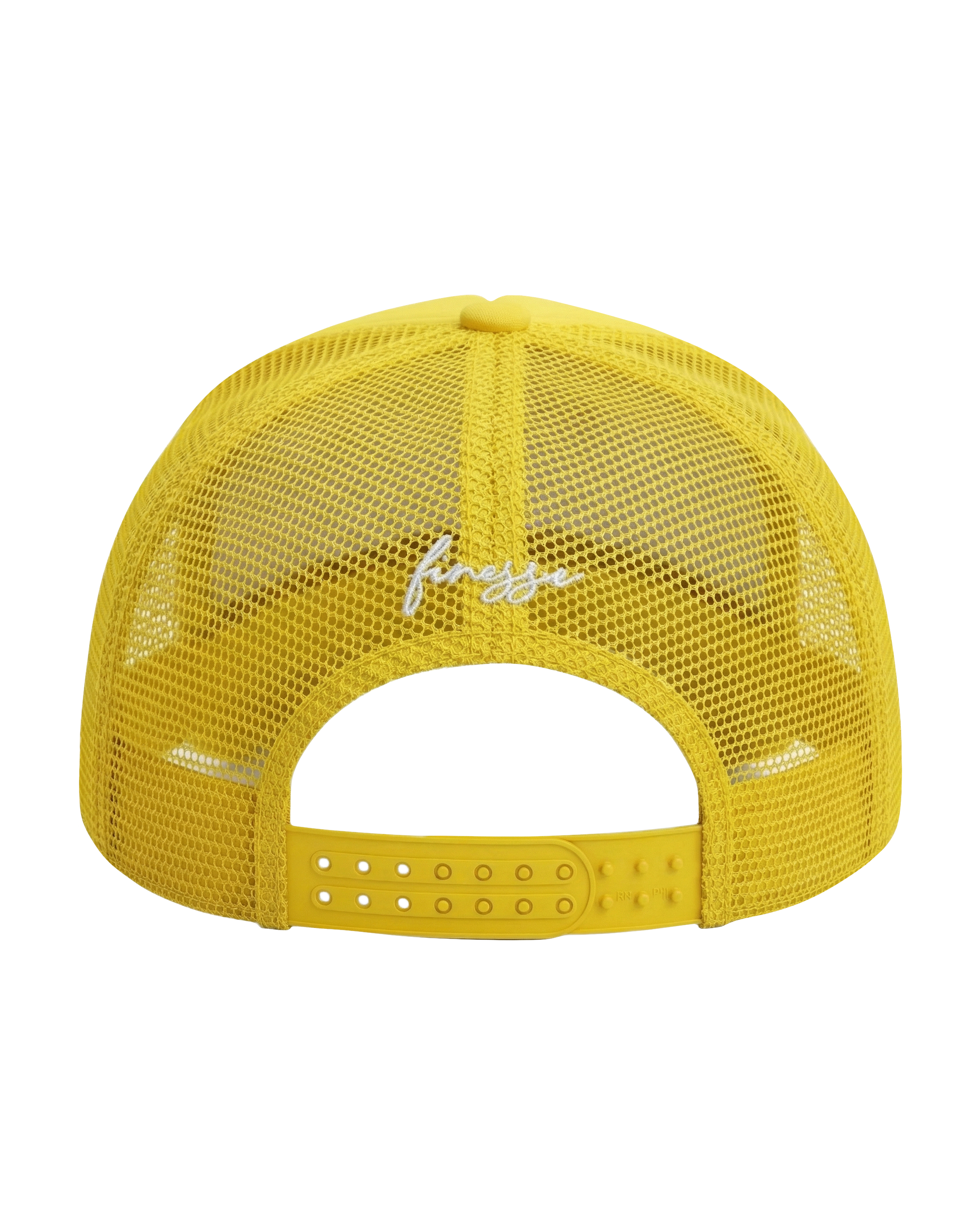 "Bad hair day" Yellow Trucker Hat
