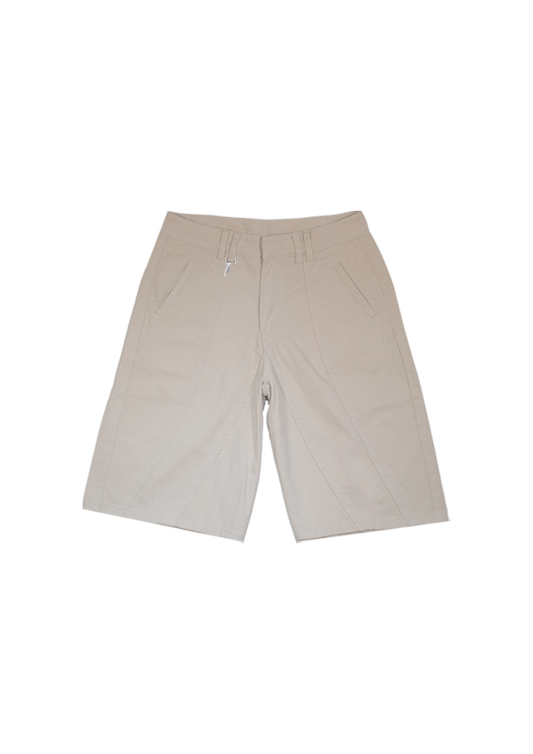 Cream Refined Jorts