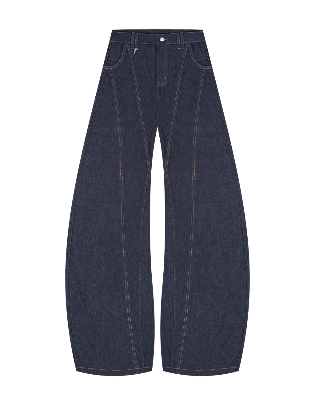 Raw Denim Pants