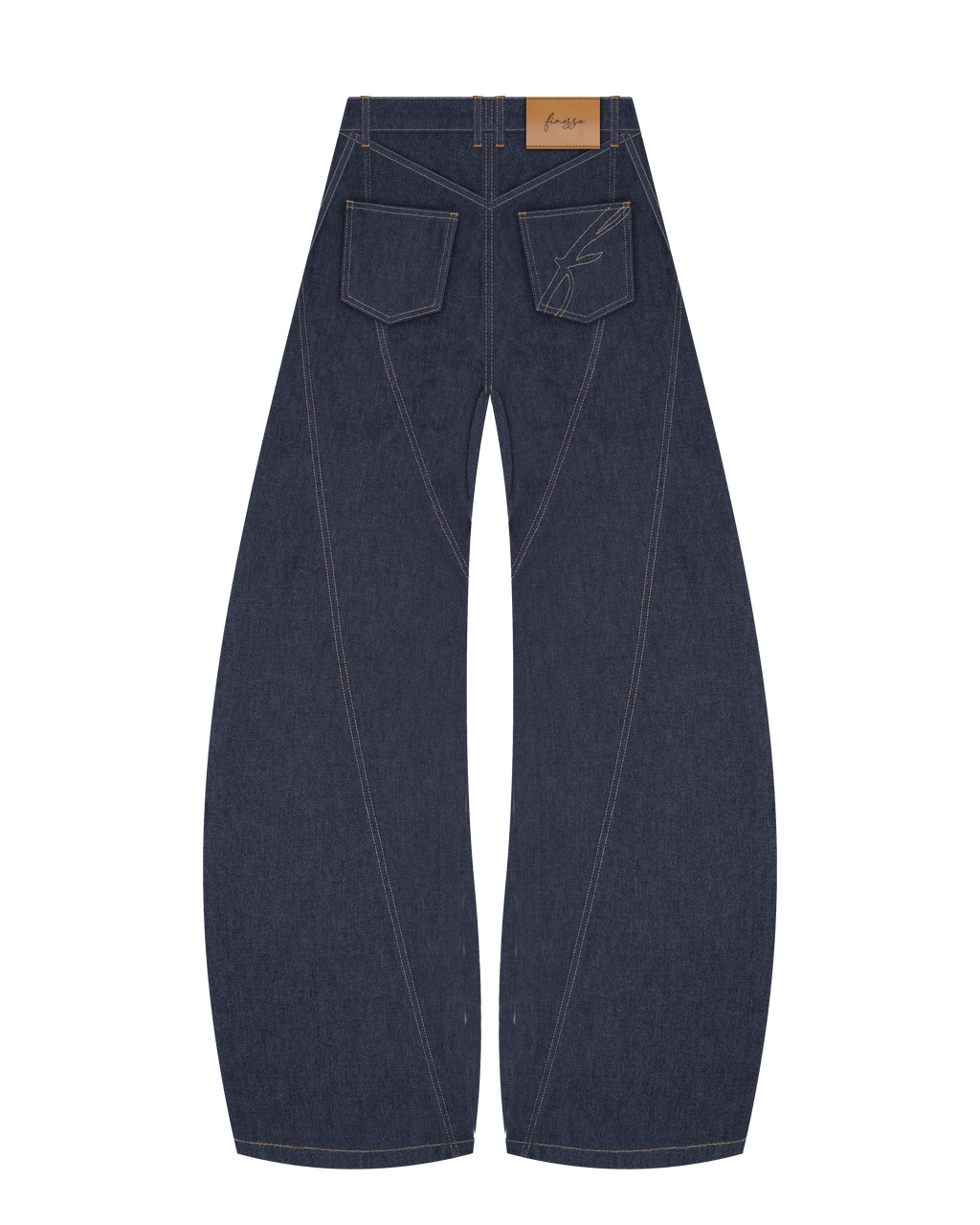 Raw Denim Pants