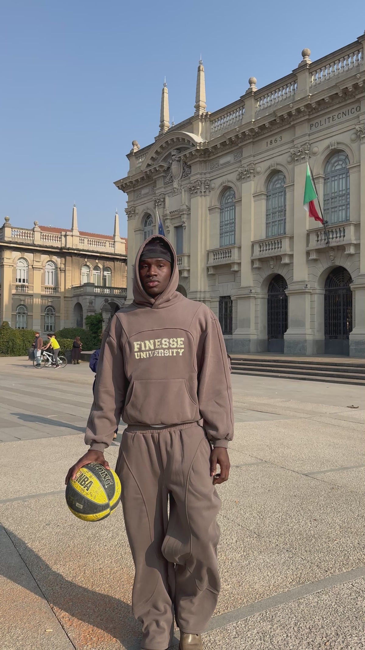 College Brown Sweatpants